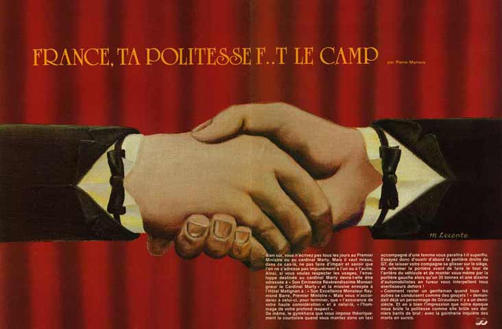 MAGAZINE SIGNATURE POLITESSE SAVOIR VIVRE